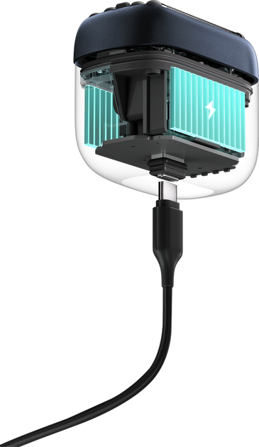 Електробритва чоловіча Yoose Mini 5 Синя - Фото 5 Електробритва чоловіча Yoose Mini 5 Синя - зображення 5