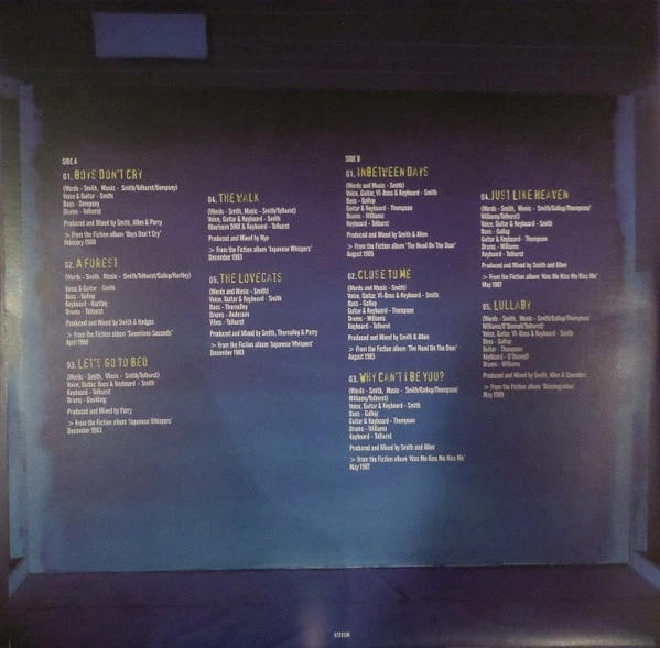 Вінілова платівка The Cure - Greatest Hits (Vinyl, LP, Compilation, Reissue, Remastered) - Фото 5 Вінілова платівка The Cure - Greatest Hits (Vinyl, LP, Compilation, Reissue, Remastered) - изображение 5