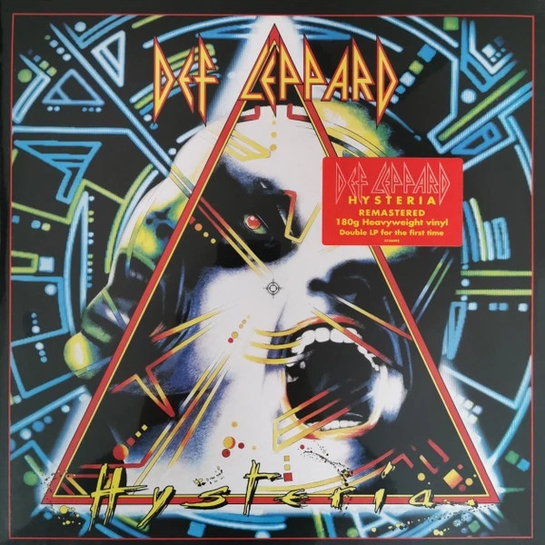 Вінілова платівка Def Leppard - Hysteria (Vinyl, LP, Album, Reissue, Remastered) - Фото 1 Вінілова платівка Def Leppard - Hysteria (Vinyl, LP, Album, Reissue, Remastered) - зображення 1