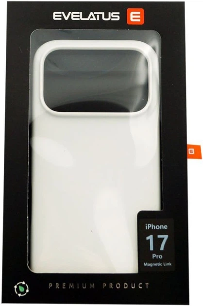 Etui Evelatus Premium Magsafe Soft Touch Silicone do Apple iPhone 17 Pro Srebrne (EVEAPP17PPMSCS) - obraz 3