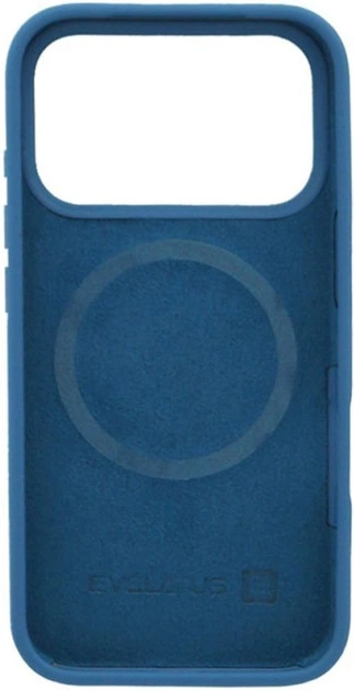 Etui Evelatus Premium Magsafe Soft Touch Silicone do Apple iPhone 17 Pro Granatowe (EVEAPP17PPMSCDB) - obraz 2