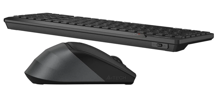 Комплект (Клавіатура та Миша) A4Tech FG2400 Air Wireless Black - изображение 2