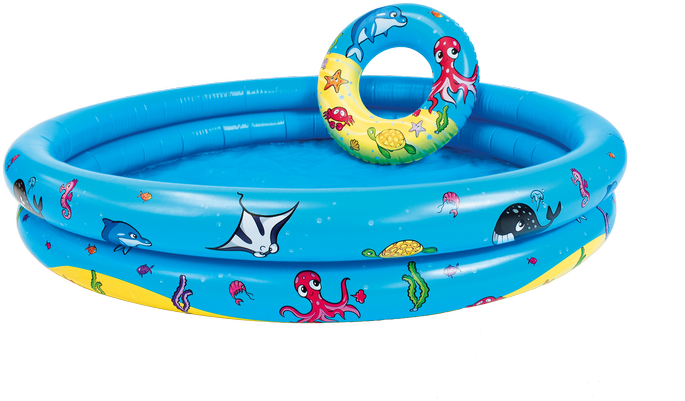 Zestaw dmuchany Swim Essentials basen, koło treningowe i piłka plażowa 2020SE465 (7432233952925) - Zdjęcie 2 Zestaw dmuchany Swim Essentials basen, koło treningowe i piłka plażowa 2020SE465 (7432233952925) - obraz 2