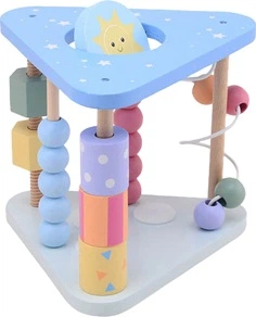 Іграшка Joueco дерев'яний сортер-трикутник розвиваючий 2520771 (8711866801534) - зображення 3