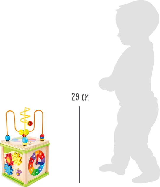 Zabawka Small Foot drewniany sorter motoryczny 5w1 5410542 (4020972100740) - obraz 5