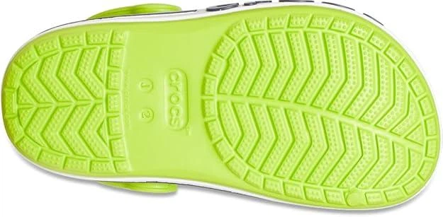 Кроксы детские Crocs Bayaband Clog Kids' Lime Punch/Navy 26 - изображение 2