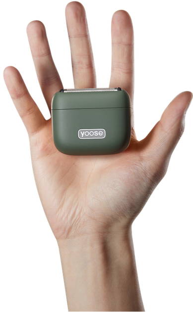Електробритва чоловіча Yoose Mini 5 Зелена - Фото 5 Електробритва чоловіча Yoose Mini 5 Зелена - зображення 5