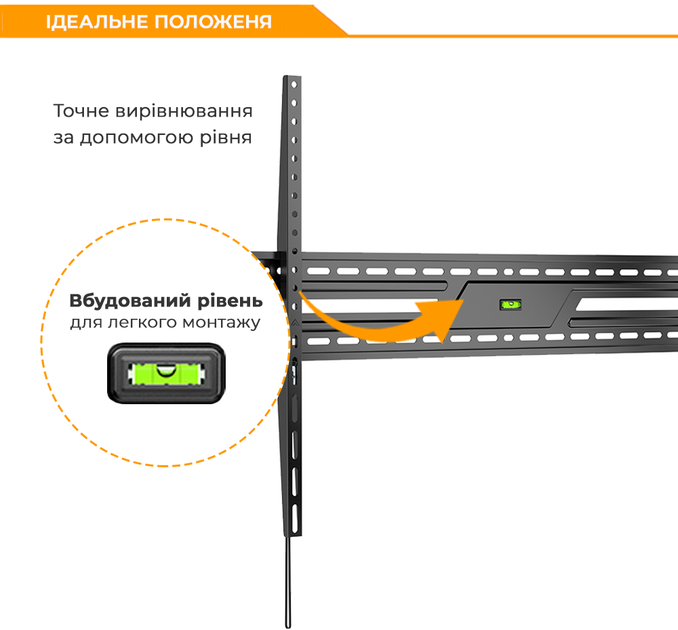 Настенное крепление для телевизора Brateck KL38-69F 43" - 100" - изображение 5