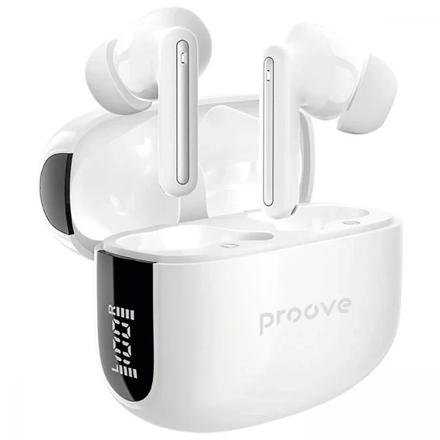 Навушники BT Proove Tempo TWS with ANC (APP) (White) - зображення 2