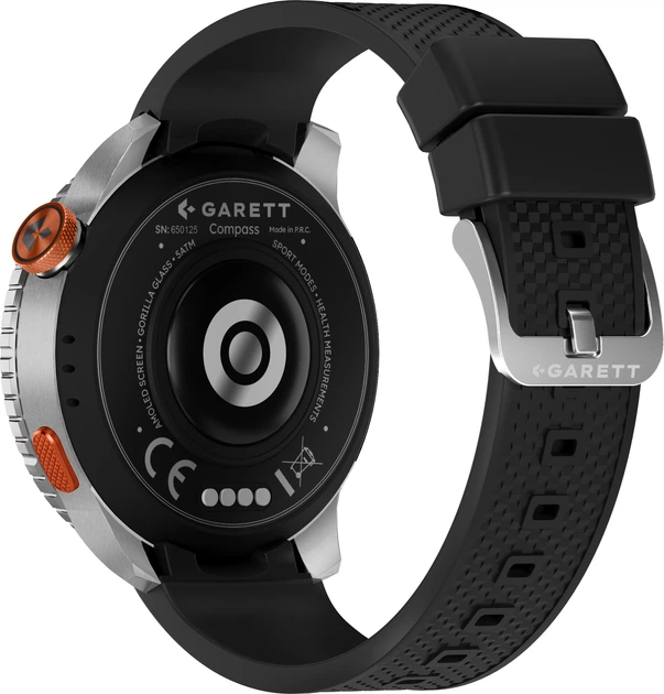 Смарт-годинник Garett Compass GPS Silver (COMPASS_GPS_SILVER) - зображення 10