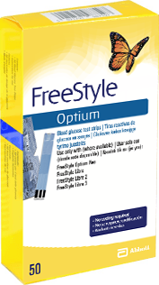 Testy paskowe Abbott FreeStyle Optium - Zdjęcie 1 Testy paskowe Abbott FreeStyle Optium - obraz 1