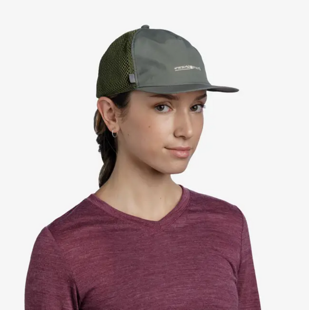 Кепка Buff Pack Trucker Cap Solid Military Solid Military зелена - изображение 4