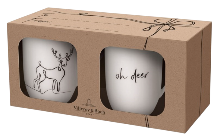 Zestaw kubkow Villeroy & Boch XMAS Jeleń 2 szt 340 ml (4003686434417) - obraz 2
