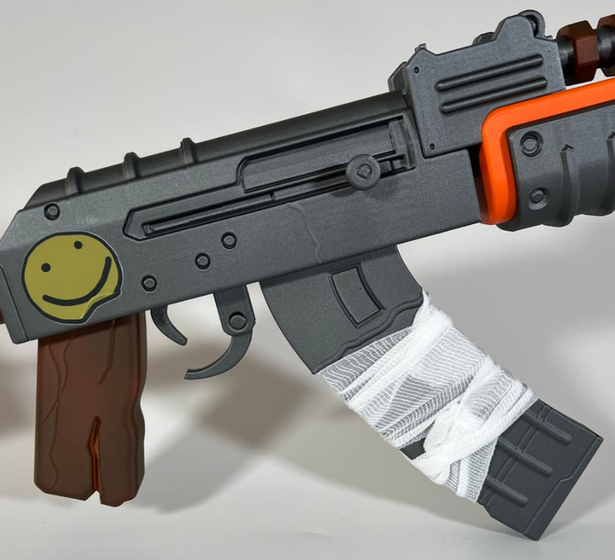 Декоративна модель АК-47 у стилі Rust - зображення 3