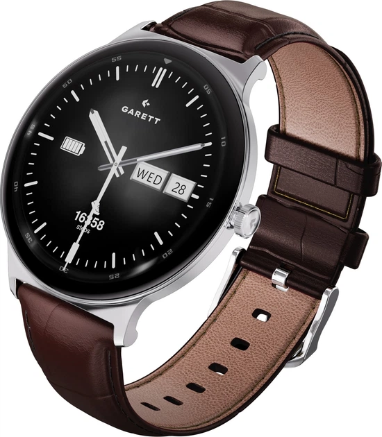 Смарт-годинник Garett Quantum Silver Steel (QUANTUM_SVR_STL) - зображення 6