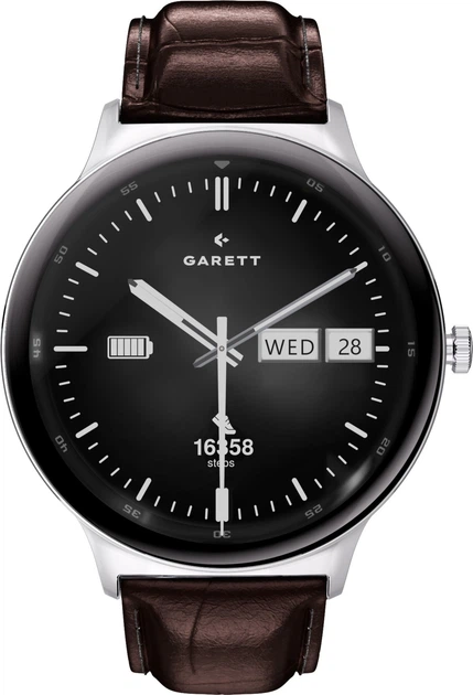 Смарт-годинник Garett Quantum Silver Steel (QUANTUM_SVR_STL) - зображення 7