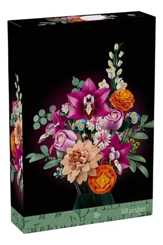 Конструктор Botanicals “Милий рожевий букет квітів” 749 деталей (10342) - Фото 12 Конструктор Botanicals “Милий рожевий букет квітів” 749 деталей (10342) - зображення 12