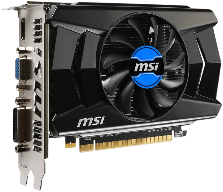 Відеокарта GeForce GT 740 2GB MSI (N740-2GD3) Б/В - Фото 2 Відеокарта GeForce GT 740 2GB MSI (N740-2GD3) Б/В - зображення 2