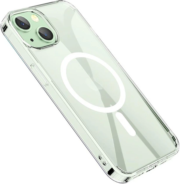 Чохол Hoco Magnetic Case для Apple iPhone 15 Plus Transparent (6942007605472) - Фото 4 Чохол Hoco Magnetic Case для Apple iPhone 15 Plus Transparent (6942007605472) - изображение 4
