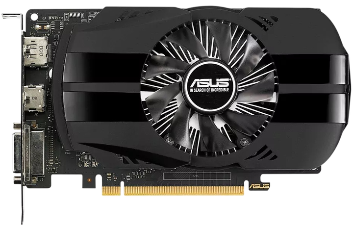 Видеокарта GeForce GTX 1650 4GB Asus Phoenix OC (PH-GTX1650-O4G) Б/У - изображение 2