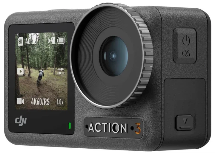 Экшн-камера DJI Osmo Action 3 Standard Combo / 120fps / Wi-Fi / Влагозащищенная / Черно-серый - изображение 2