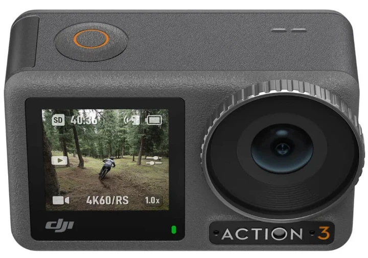 Экшн-камера DJI Osmo Action 3 Standard Combo / 120fps / Wi-Fi / Влагозащищенная / Черно-серый - изображение 3