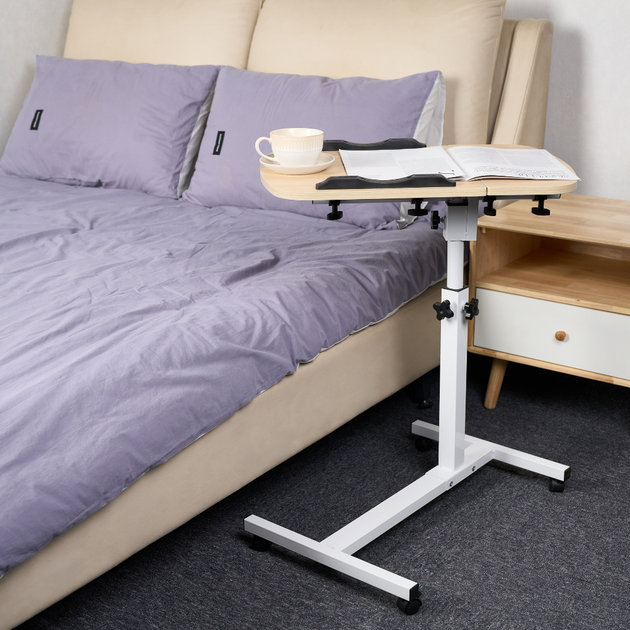 Столик для ноутбука ITech TS-10 White/Wood (TS-10) - Фото 6 Столик для ноутбука ITech TS-10 White/Wood (TS-10) - зображення 6