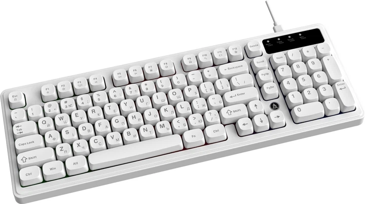 Klawiatura przewodowa Ajazz AF98 USB White (AF98-W) - obraz 5