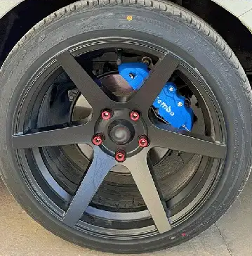 Декоративные накладки на суппорты Brembo светло-синие универсальные под диски 14 15 16 комплект 4 шт - изображение 5