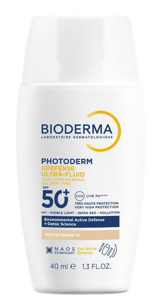 Тональный ультрафлюид Bioderma XDefense SPF50+ тон 01 40мл - изображение 4