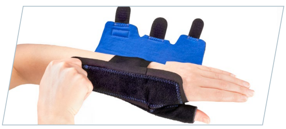 Ортез для стабілізації зап’ястка та великого пальця Actimove Gauntlet Чорний розмір XL 1 штука (4042809658057) - Фото 2 Ортез для стабілізації зап’ястка та великого пальця Actimove Gauntlet Чорний розмір XL 1 штука (4042809658057) - зображення 2