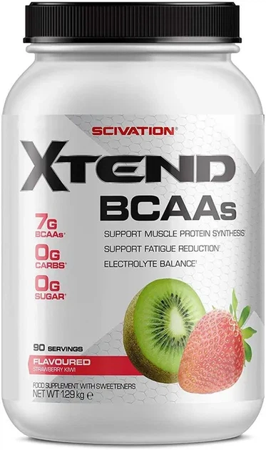 BCAA Xtend порошок 1296 г клубника-киви (842595108545) - Фото 1 BCAA Xtend порошок 1296 г клубника-киви (842595108545) - изображение 1