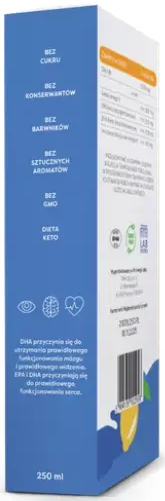 Омега-3 для дітей Osavi Daily Omega Kids 800 мг рідина 250 мл (5904139922958) - зображення 2