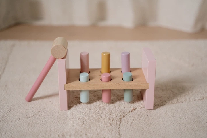 Przebijanka drewniana Little Dutch Fairy Garden FSC (LD7346) (8713291773462) - obraz 6