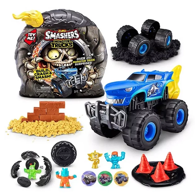 Ігровий набір Smashers Monster Wheels Шарк Трек (74103D) - зображення 8