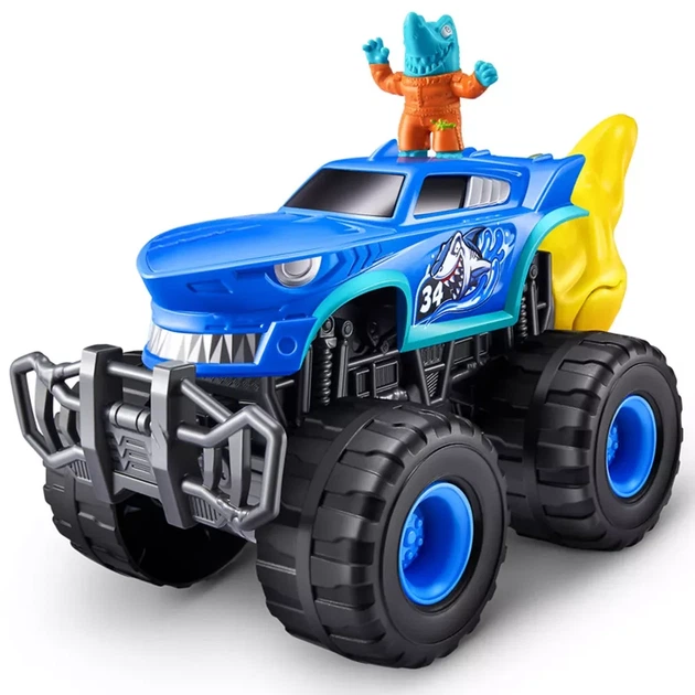 Ігровий набір Smashers Monster Wheels Шарк Трек (74103D) - зображення 10