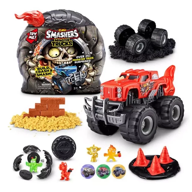 Ігровий набір Smashers Monster Wheels Діно Трек (74103A) - зображення 10