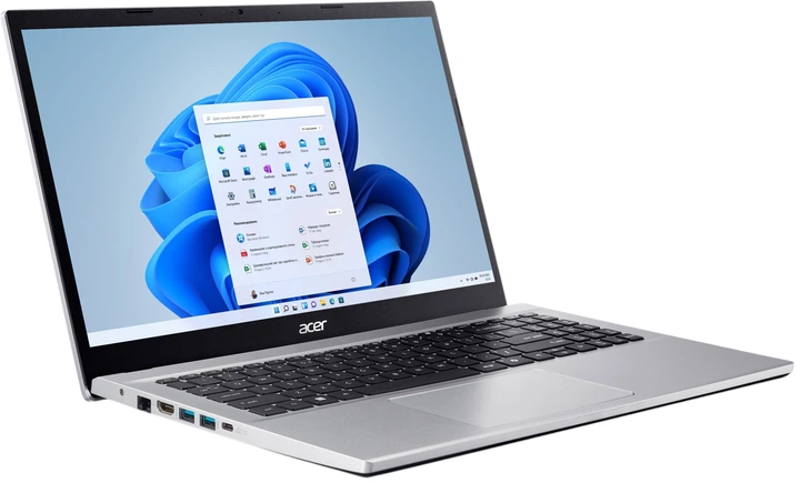 Laptop Acer Aspire Go 15 AG15-42P (NX.J7WEL.002) Pure Silver - Zdjęcie 2 Laptop Acer Aspire Go 15 AG15-42P (NX.J7WEL.002) Pure Silver - obraz 2