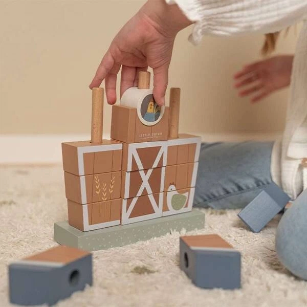 Układanka stodoła Little Dutch Little Farm FSC (LD7144) (8713291771444) - Zdjęcie 4 Układanka stodoła Little Dutch Little Farm FSC (LD7144) (8713291771444) - obraz 4