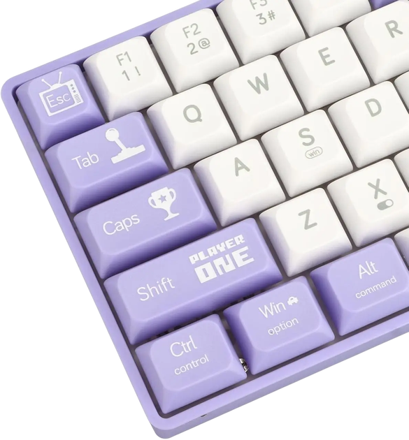 Ігрова механічна клавіатура AJAZZ AK680 з RGB Brown Switch - зображення 2