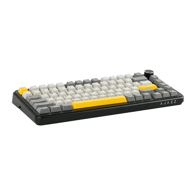 Игровая магнитная клавиатура AJAZZ AK820 Max Grey yellow - изображение 3