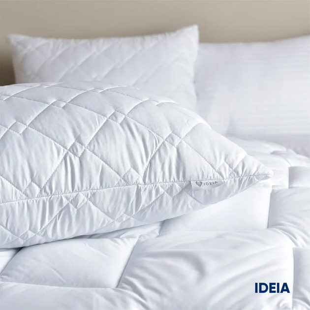 Подушка готельної серії IDEIA Standart Plus IDEIA 70х70 см Білий 000042083 - зображення 7