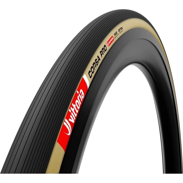 Велосипедная покрышка 28 дюймов бежевый борт Vittoria Corsa Pro (VT11A00862) - Фото 1 Велосипедная покрышка 28 дюймов бежевый борт Vittoria Corsa Pro (VT11A00862) - изображение 1