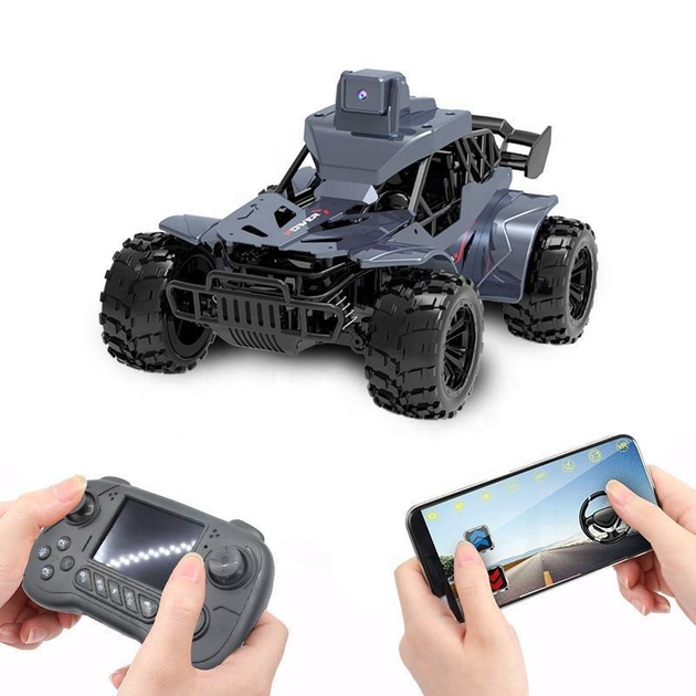 Радіокерована машинка Hywiwine FPV з камерою на пульті керування, RC авто з Wi-Fi FPV, керування зі смартфона, акумулятор - зображення 5
