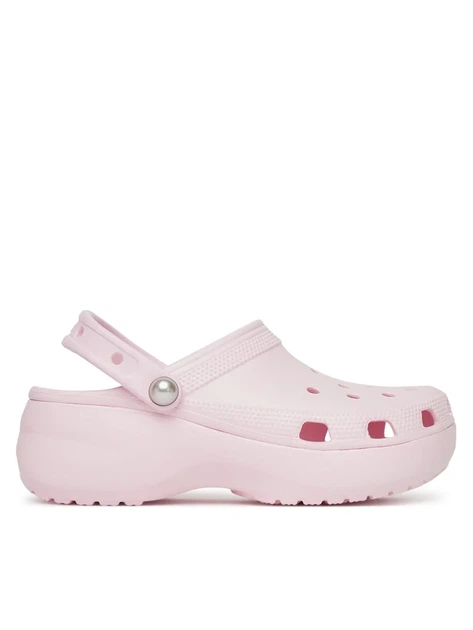 Женские кроксы на платформе Сrocs Classic Platform Pearl Clog 211231, розовые W6/36-37/22.9см - Фото 1 Женские кроксы на платформе Сrocs Classic Platform Pearl Clog 211231, розовые W6/36-37/22.9см - изображение 1