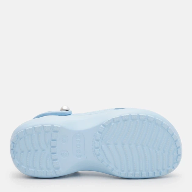 Женские кроксы на платформе Сrocs Classic Platform Blue Calcite Clog 211231, голубі W6/36-37/22.9см - изображение 6