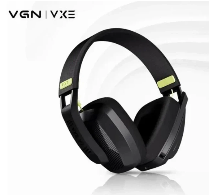 Навушники VGN VXE Siren V1 Чорні Бездротові Ігрові, USB, 2.4G, Bluetooth 5.3 - Фото 1 Навушники VGN VXE Siren V1 Чорні Бездротові Ігрові, USB, 2.4G, Bluetooth 5.3 - зображення 1