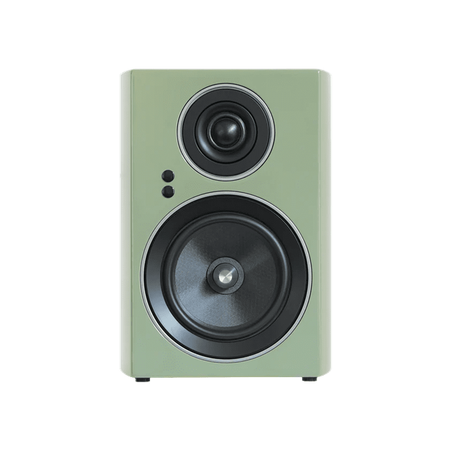Полочная активная мультимедийная акустика Jamo C707PA MKII High Gloss Khaki Green - изображение 3
