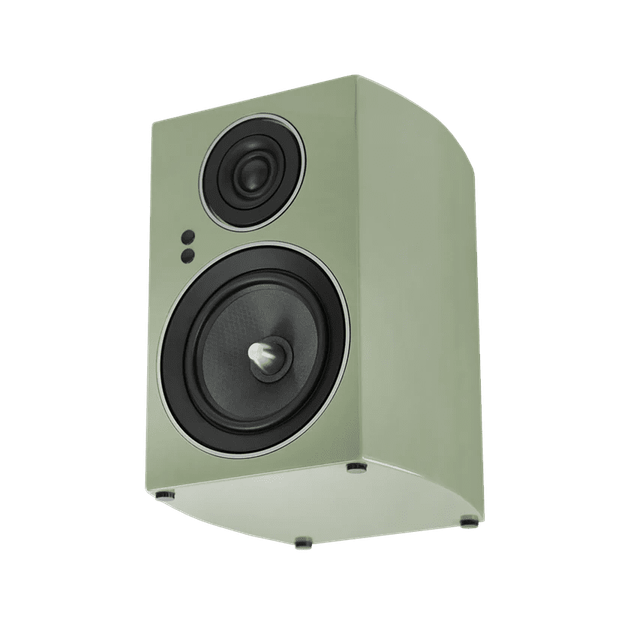 Полочная активная мультимедийная акустика Jamo C707PA MKII High Gloss Khaki Green - изображение 5