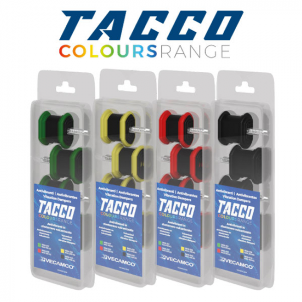 Виброопоры Vecamco TACCO - 4 шт (Нагрузка 100 кг). Антивибрационные вставки для кондиционеров. Зеленые - изображение 3